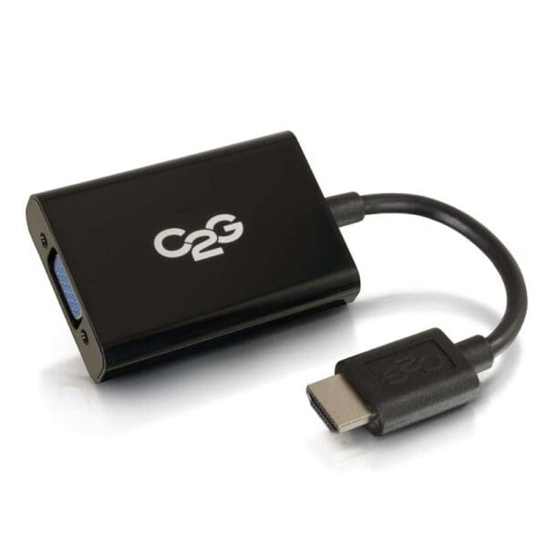 HDMI® Male to VGA and Stereo Audio Female Adapter Converter Dongle