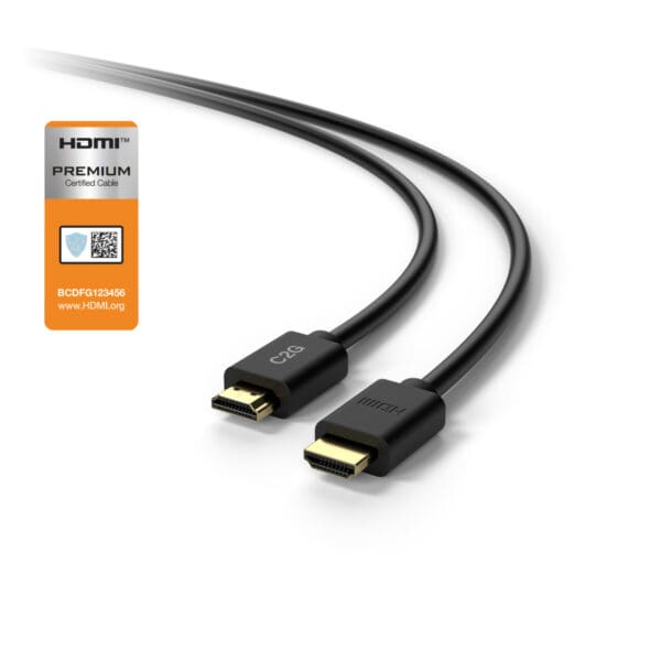 10ft (3m) C2G Plus Series TAA-Compliant High Speed HDMI® Cable with Ethernet - 4K 60Hz