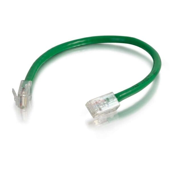 100ft Cat6 Non-Booted Unshielded UTP Ethernet Network Patch Cable - Green