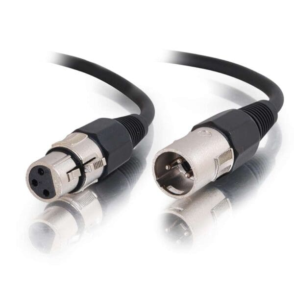 3ft Pro-Audio XLR Male to XLR Female Cable
