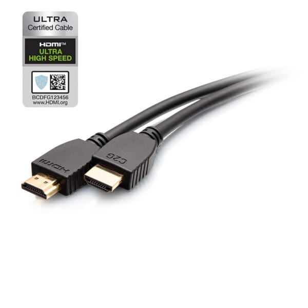 10ft (3m) C2G Plus Series Certified Ultra High Speed HDMI™ Cable with Ethernet - 8K 60Hz