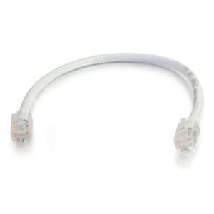 4ft Cat6 Non-Booted Unshielded UTP Ethernet Network Patch Cable - White