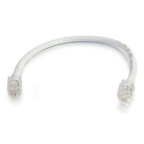 100ft Cat6 Non-Booted Unshielded UTP Ethernet Network Patch Cable - White