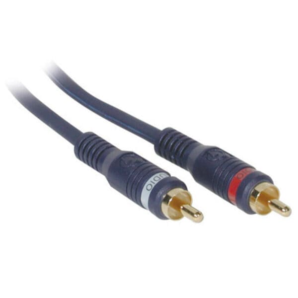 12ft Velocity™ RCA Stereo Audio Cable - LIMITED AVAILABILITY