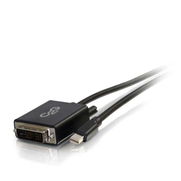10ft Mini DisplayPort™ Male to Single Link DVI-D Male Adapter Cable - Black