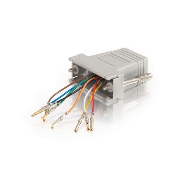 RJ45 to DB15 Female Modular Adapter