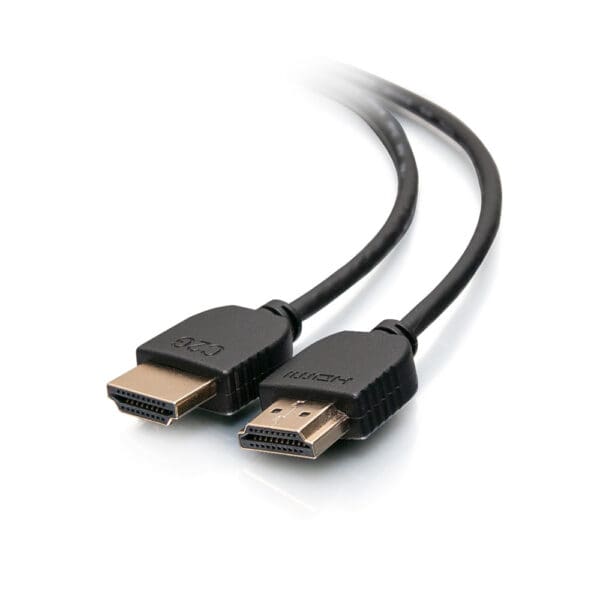 10ft (3m) C2G Plus Series Slim Flexible HDMI™ Cable with Low Profile Connectors – 1080p 60Hz