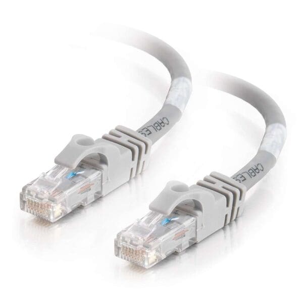 10 ft Cat6 Snagless Unshielded UTP Network Crossover Patch Cable - Gray