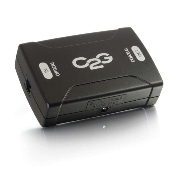 Optical to Coaxial Digital Audio Converter - LIMITED AVAILABILITY