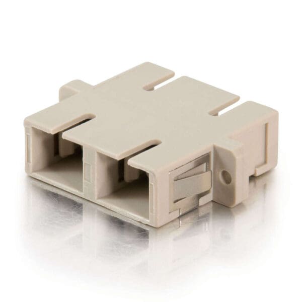 SC Female to SC Female Duplex Fiber Optic Adapter