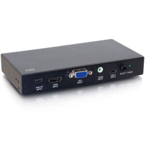 HDMI®, USB-C, Mini DisplayPort™, and VGA to HDMI Adapter Converter Switch - 4K 60Hz - LIMITED AVAILABILITY