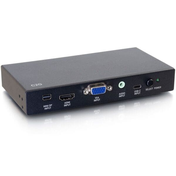 HDMI®, USB-C, Mini DisplayPort™, and VGA to HDMI Adapter Converter Switch - 4K 60Hz - LIMITED AVAILABILITY