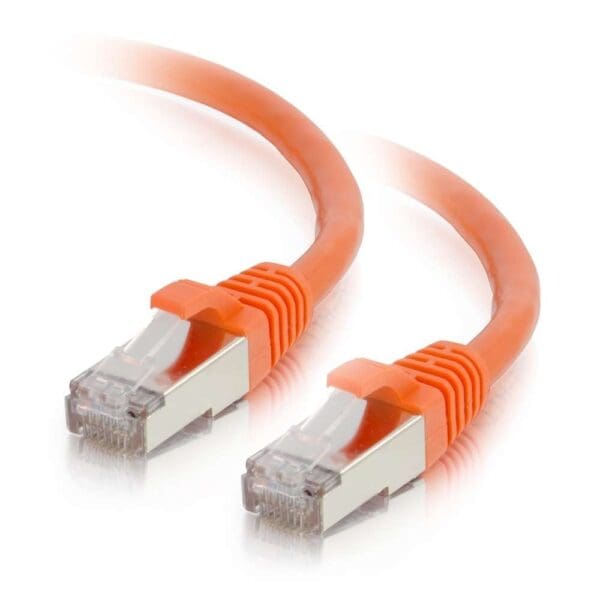 10ft Cat6 Snagless Shielded STP Ethernet Network Patch Cable - Orange