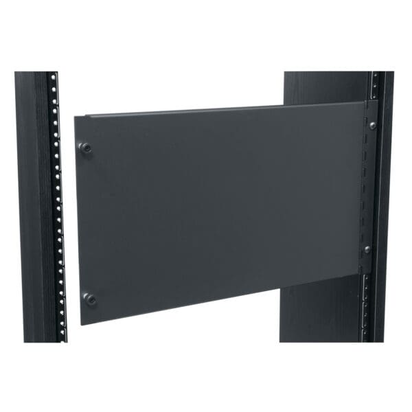 6 RU Blank Rack Panel, Hinged