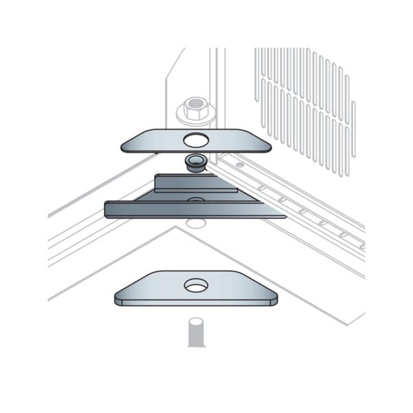 Seismic Brackets for ISO BGR Racks
