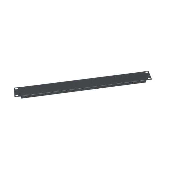 1 RU Flanged Blank Rack Panel, Steel - 50 Piece Shop Pack