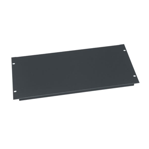 5 RU Flanged Blank Rack Panel, Steel