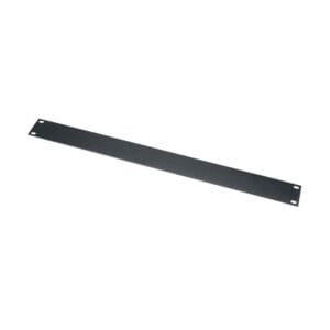 1 RU Flat Blank Rack Panel, Steel