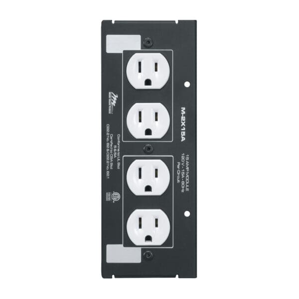 MPR Module, 15A, Double Duplex