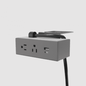 Dean Under Mount , 10ft, Storm, 2 Power + 1 USB A+C