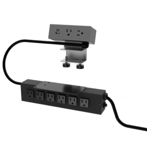 Dean Hydra, 2 Power + 1 USB A+C & 6 Power, Storm, 108" Standard Cord