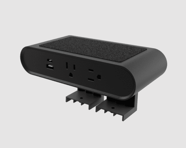 Dubbel Black, Edge Mount (Without Replaceable Surge Plug Head)