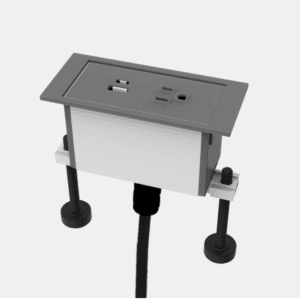 Dean In-Surface, 10ft, Storm, 1 Power + 1 USB A+C(With Tamper Resistant Outlets)