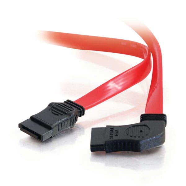 36 Inch 7-pin 180Â° to 90Â° 1-Device Side Serial ATA Cable - LIMITED AVAILABILITY