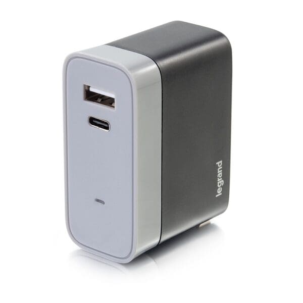 2-Port USB-C plus USB-A Wall Charger, 5.4A Max Output