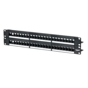 48-Port Keystone Rack Mount Patch Panel