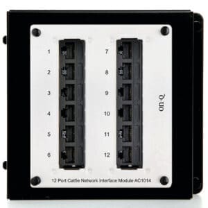 12-Port Cat5e Network Interface Module