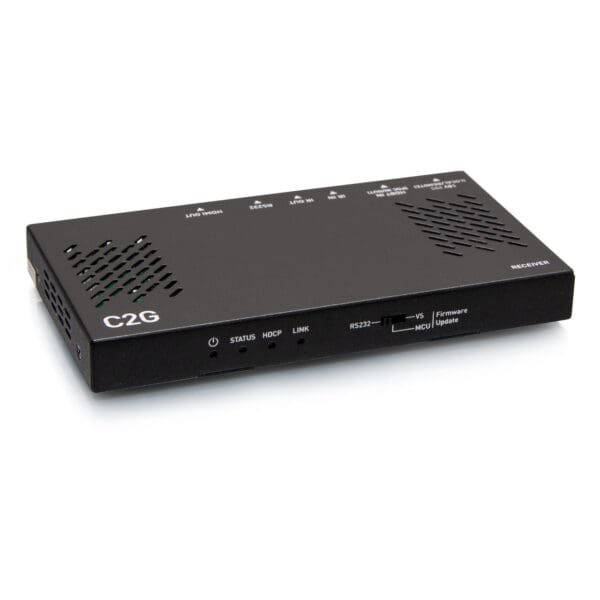 Black C2G receiver, HDMI, RS232.