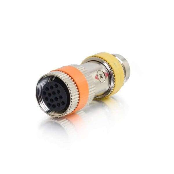 RapidRunÂ® PC (Yellow) Runner to Multi-format (Orange) 15-pin Din Adapter - LIMITED AVAILABILITY