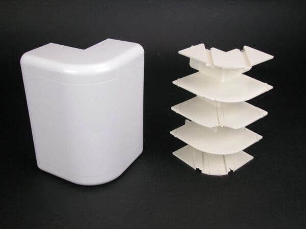 5418 5400 External Elbow Fitting in Ivory