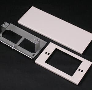 30TP-C-WH 30TP One Gang Cover in White