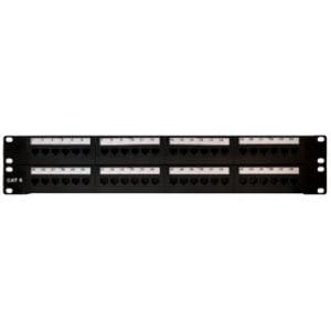 Cat6 48-Port Rack Mount Patch Panel