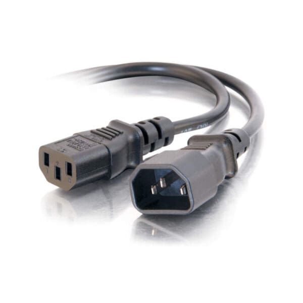 4 ft 18 AWG Computer Power Extension Cord (IEC320C14 to IEC320C13)