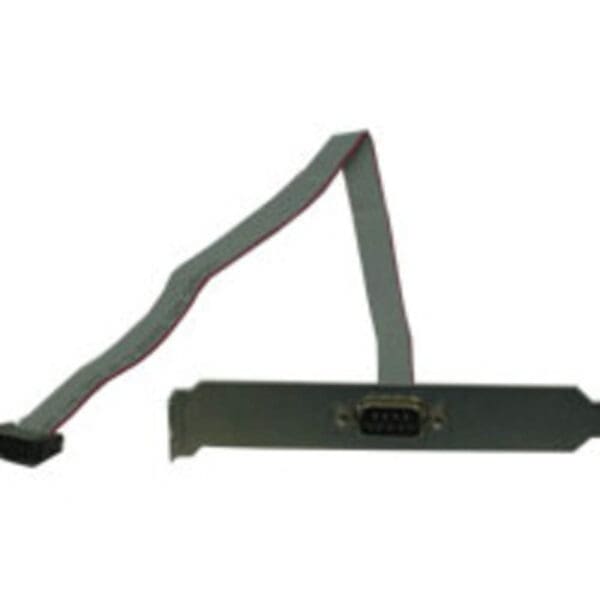 16 Inch DB9M Serial RS232 Add-A-Port Adapter Cable with Bracket for Intel® Motherboards - LIMITED AVAILABILITY
