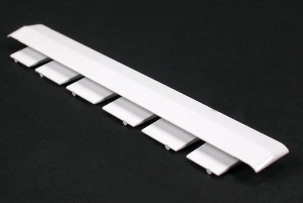 White plastic aircraft model part.