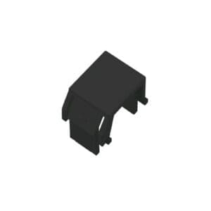 Blank Keystone Inserts in Black - 10 Pack