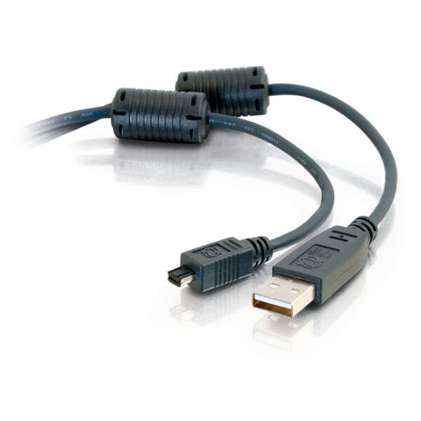 2m Ultima USB 2.0 A to Mini-B Cable for select Minolta, Samsung and Toshiba Cameras - LIMITED AVAILABILITY