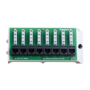 8 Port Cat5e Network Interface Module