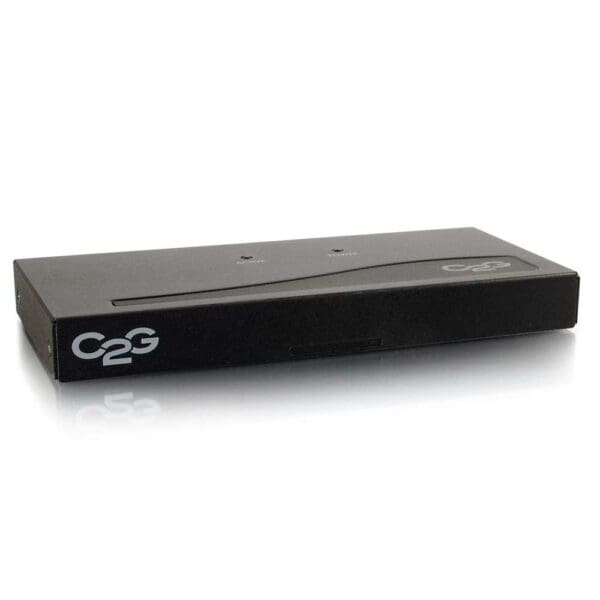 C2G black audio video switcher.