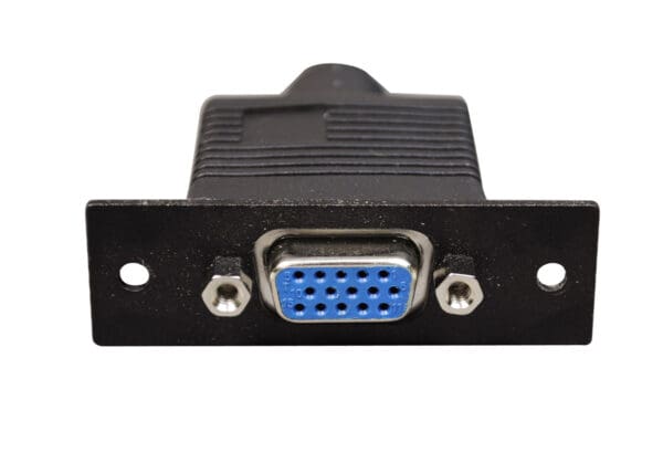 15-Pin HD Female to Five BNC on 4 Pigtails in Black