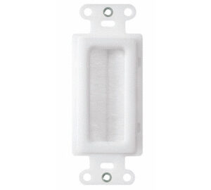 Cable Access Strap in White