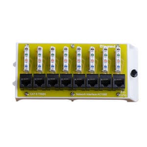 8 Port Cat6 Network Interface Module