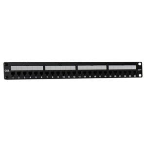Cat6a 24-Port Rack Mount Patch Panel