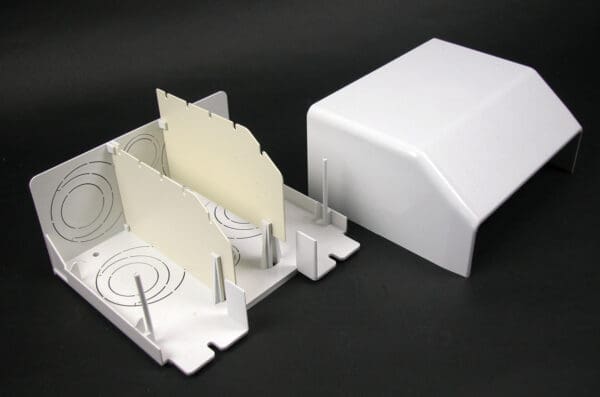 5550 5500 Device Inline Bracket Fitting in Ivory