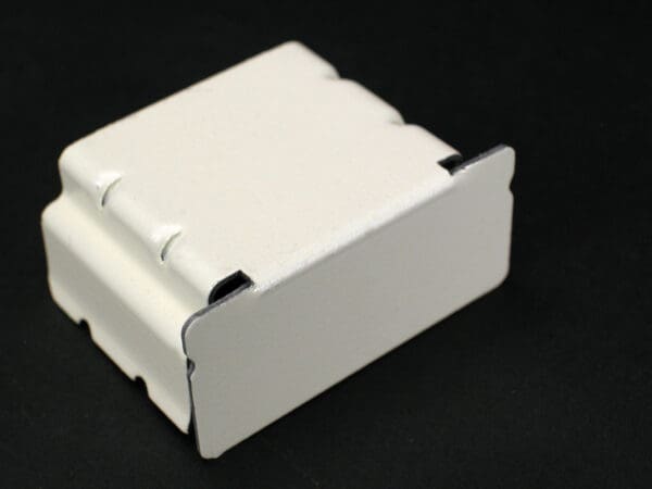 2410BD-FW 2400D Divided Blank End Fitting in Fog White