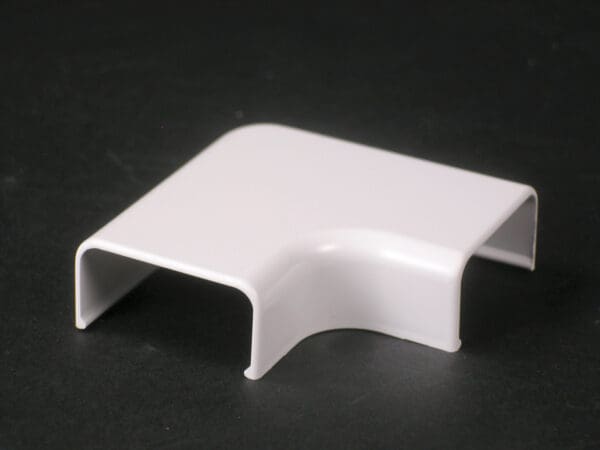 2911 Uniduct® Flat Elbow Fitting in Ivory